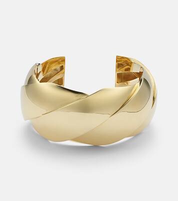 Blaze 18kt gold (750/1000) cuff bracelet | Ileana Makri
