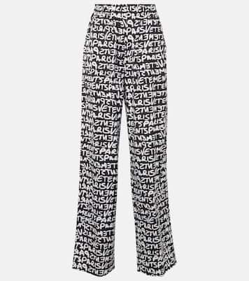 Weite High-Rise-Hose aus Baumwolle | Vetements