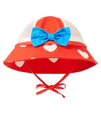 Hearts cotton hat | Mini Rodini