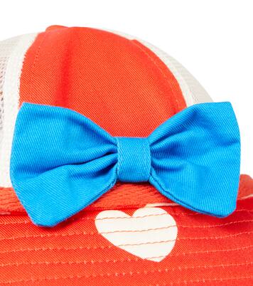 Hearts cotton hat | Mini Rodini