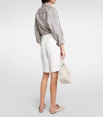 Shorts aus Twill | Brunello Cucinelli