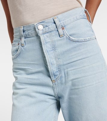 High-Rise Wide-Leg Jeans Ren | Agolde