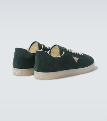Lane logo suede sneakers | Prada