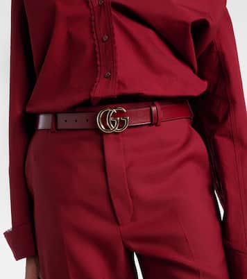 GG Marmont leather belt | Gucci