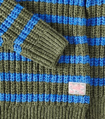 Striped ribbed-knit sweater | Scotch & Soda Kids