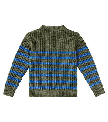 Striped ribbed-knit sweater | Scotch & Soda Kids