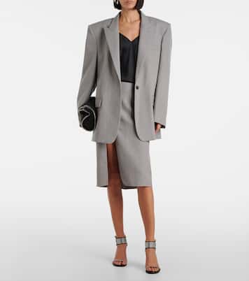 Bleistiftrock aus Wolle | Stella McCartney