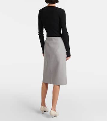 Bleistiftrock aus Wolle | Stella McCartney