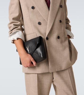 Bolso cruzado Cassandre Envelope de piel | Saint Laurent