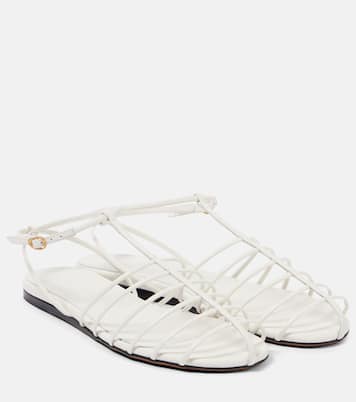 Sandalen Tee Cage aus Leder | Proenza Schouler
