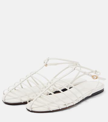 Sandalen Tee Cage aus Leder | Proenza Schouler