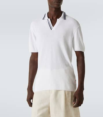 Horton cotton-blend bouclé polo shirt | Orlebar Brown