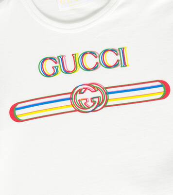 Baby printed cotton jersey T-shirt | Gucci Kids