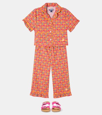 Ensemble de pantalon et chemise Gyjama en coton | Vilebrequin Kids