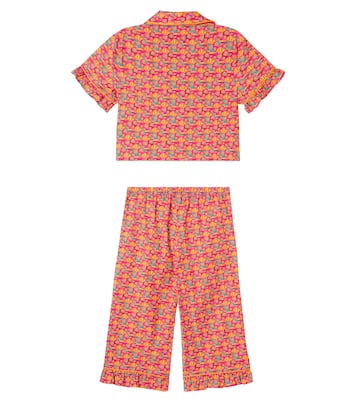 Ensemble de pantalon et chemise Gyjama en coton | Vilebrequin Kids