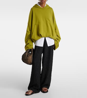 Slingback-Sandalen aus Leder | Dries Van Noten