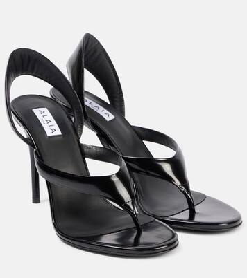 Infradito leather thong sandals | Alaïa