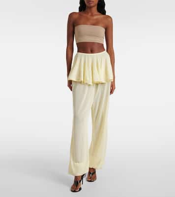 Infradito leather thong sandals | Alaïa