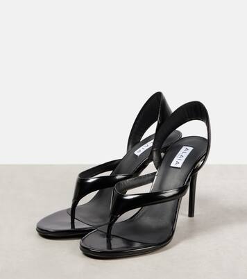 Infradito leather thong sandals | Alaïa
