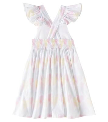Ruffled printed cotton dress | Patachou