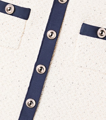 Sequined tweed skirt | Self-Portrait Kids