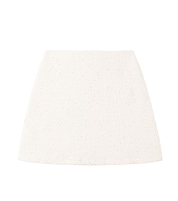 Sequined tweed skirt | Self-Portrait Kids