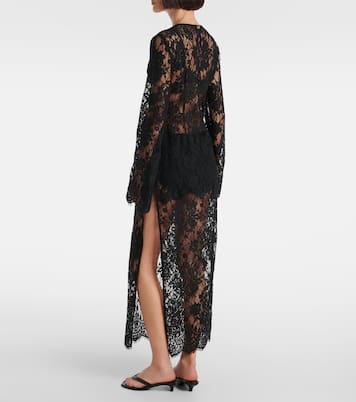 Millie cotton lace maxi dress | Bananhot
