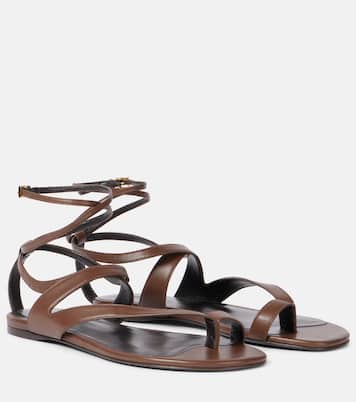 Aimee leather sandals | Khaite