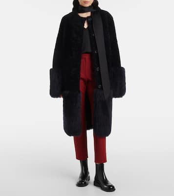 Blusa in seta con dettaglio foulard | Joseph