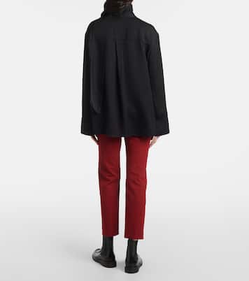 Blusa in seta con dettaglio foulard | Joseph