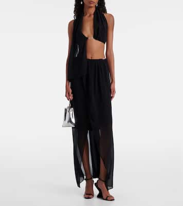 Top aus Seiden-Georgette | Christopher Esber