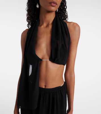 Top aus Seiden-Georgette | Christopher Esber