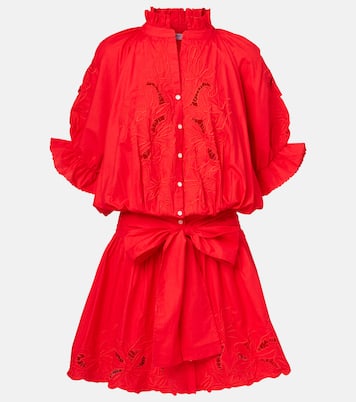 Robe en coton à broderies anglaises | Juliet Dunn