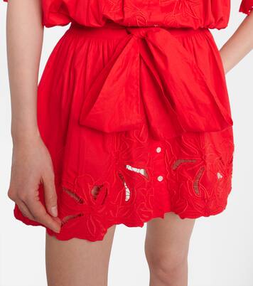 Robe en coton à broderies anglaises | Juliet Dunn