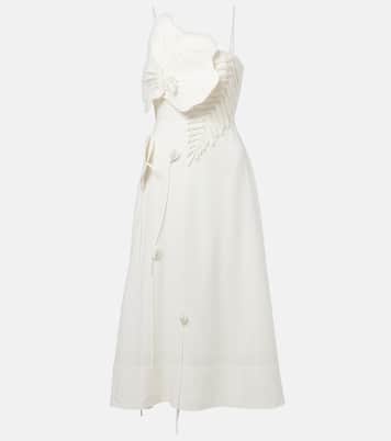 Midikleid aus einem Leinengemisch | Farm Rio