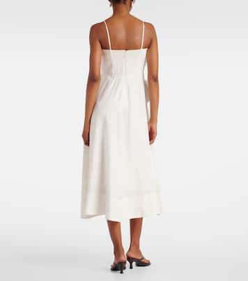 Midikleid aus einem Leinengemisch | Farm Rio