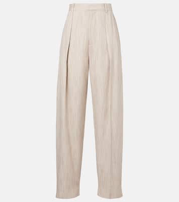 Pantalon tapered à taille haute | Bottega Veneta