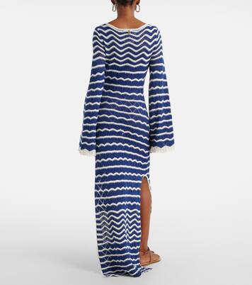 Vestido largo Rey en mezcla de algodón | Bananhot