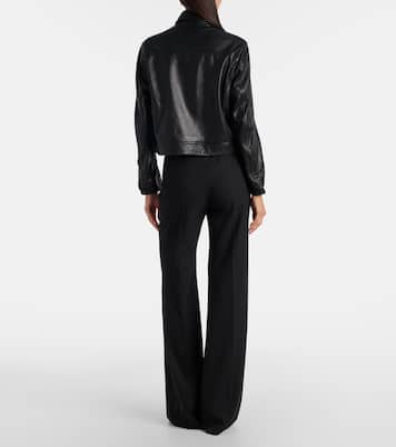 Layne leather jacket | Nour Hammour