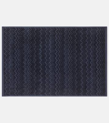 Zigzag cotton bath mat | Missoni