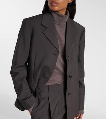 Faelan wool and mohair jacket | The Row