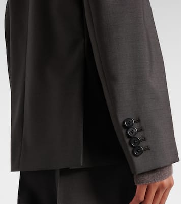 Faelan wool and mohair jacket | The Row