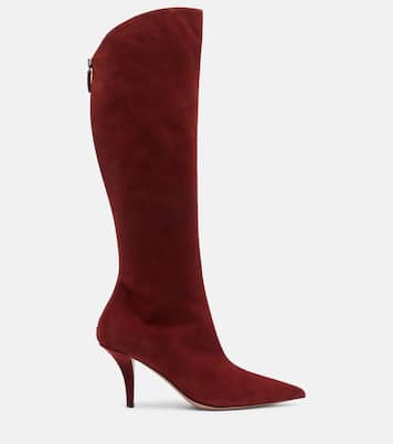 Stiefel Jessica 75 aus Veloursleder | Paris Texas