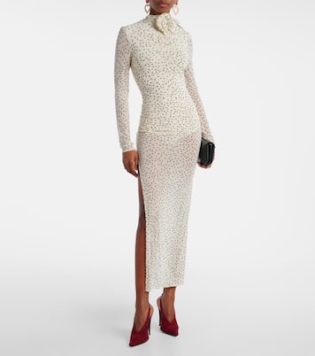 Pumps slingback 105 in crochet  | Magda Butrym