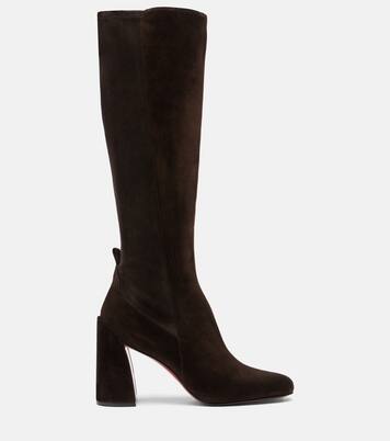 Jane suede knee-high boots | Christian Louboutin