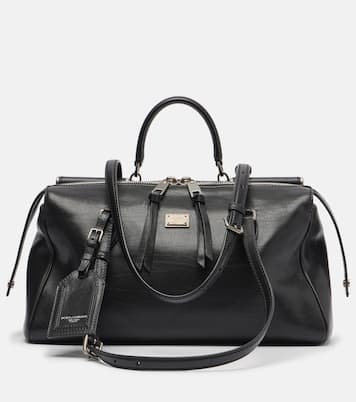 Vittoria leather tote bag | Dolce&Gabbana