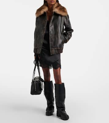 Vittoria leather tote bag | Dolce&Gabbana