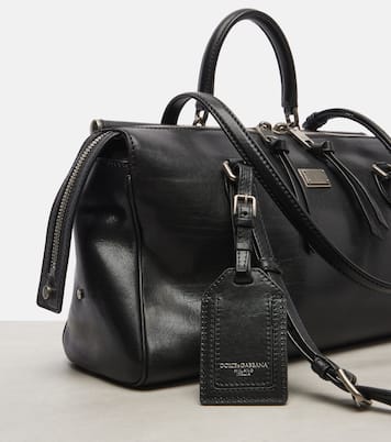 Vittoria leather tote bag | Dolce&Gabbana