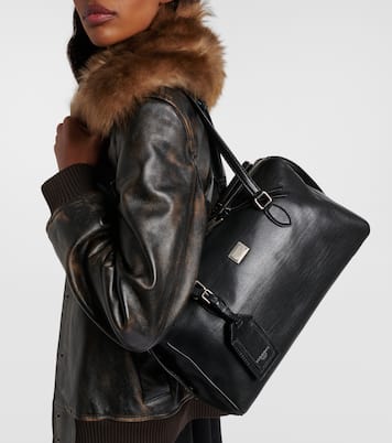 Vittoria leather tote bag | Dolce&Gabbana