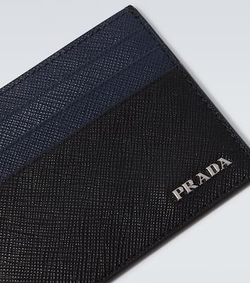 Porte-cartes en cuir Saffiano | Prada